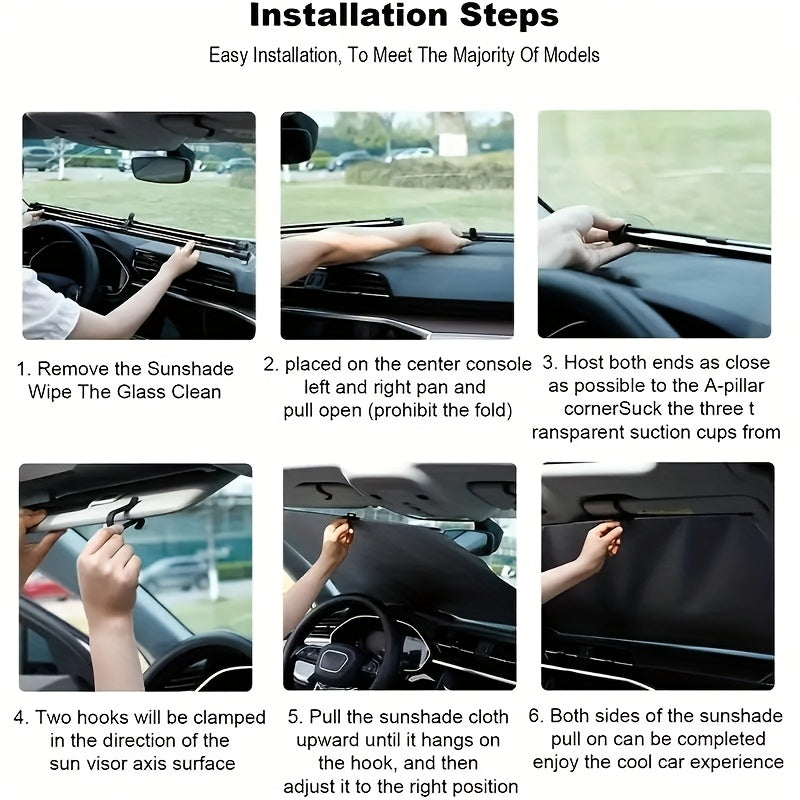 Retractable Sun Visor Set for Ultimate UV Protection