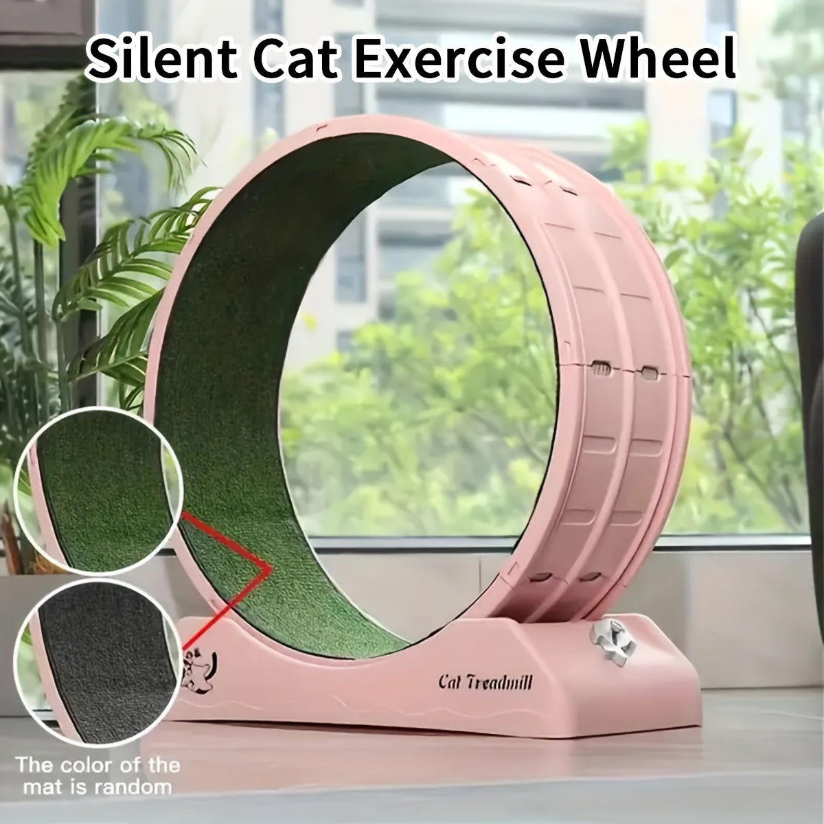 Cat Exercise Wheel for Indoor Fitness and Health Activities