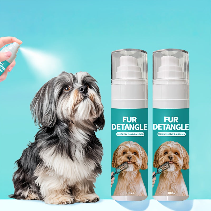 Pet Leave In Panthenol Vitamin E Detangler For Dogs Cats
