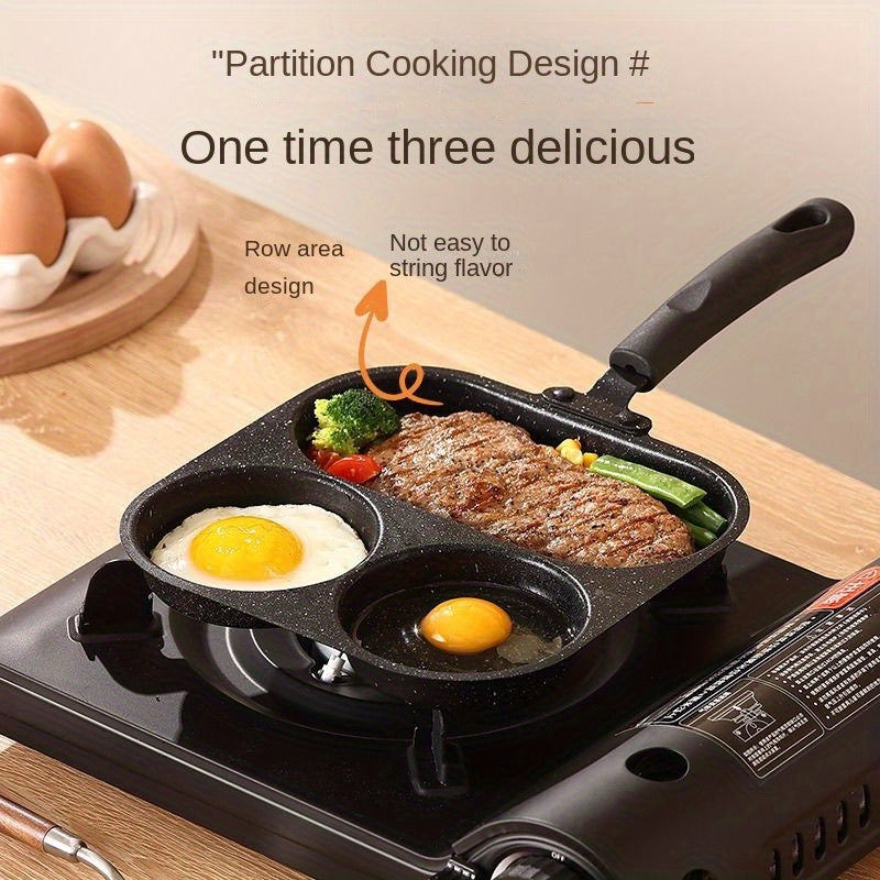 Nonstick Cast Iron Breakfast Pan For Eggs And Steak