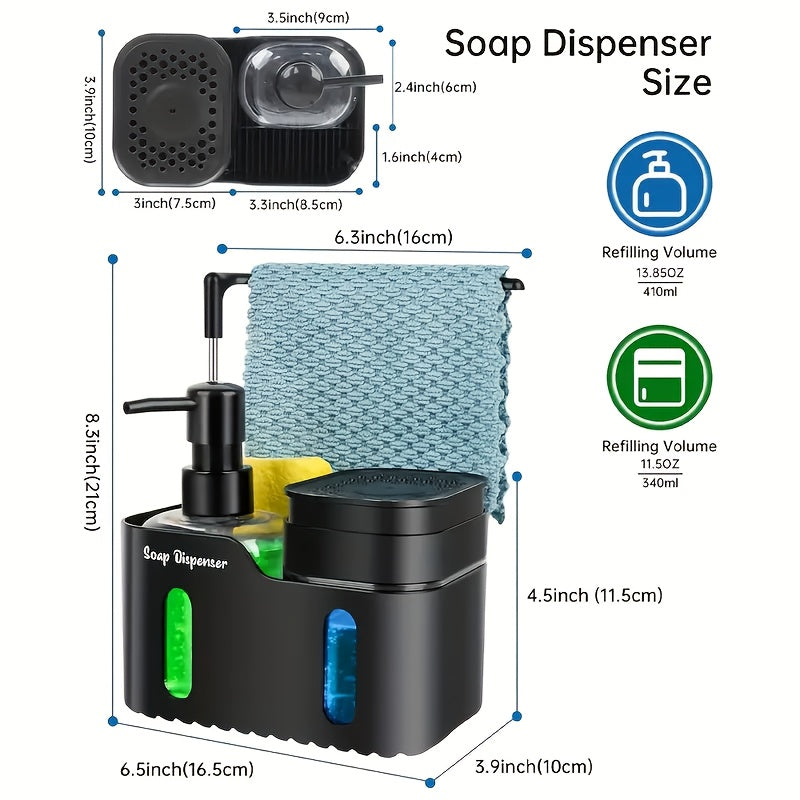 Kitchen One Press Cleaning Agent Dispenser For Dishwashing