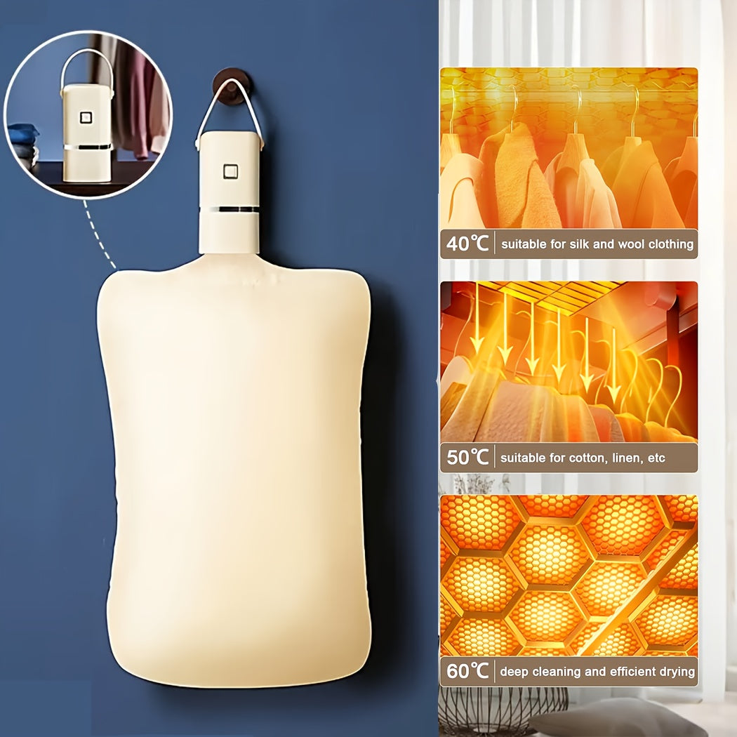 Portable Mini Dryer with Timer for Quick and Easy Drying