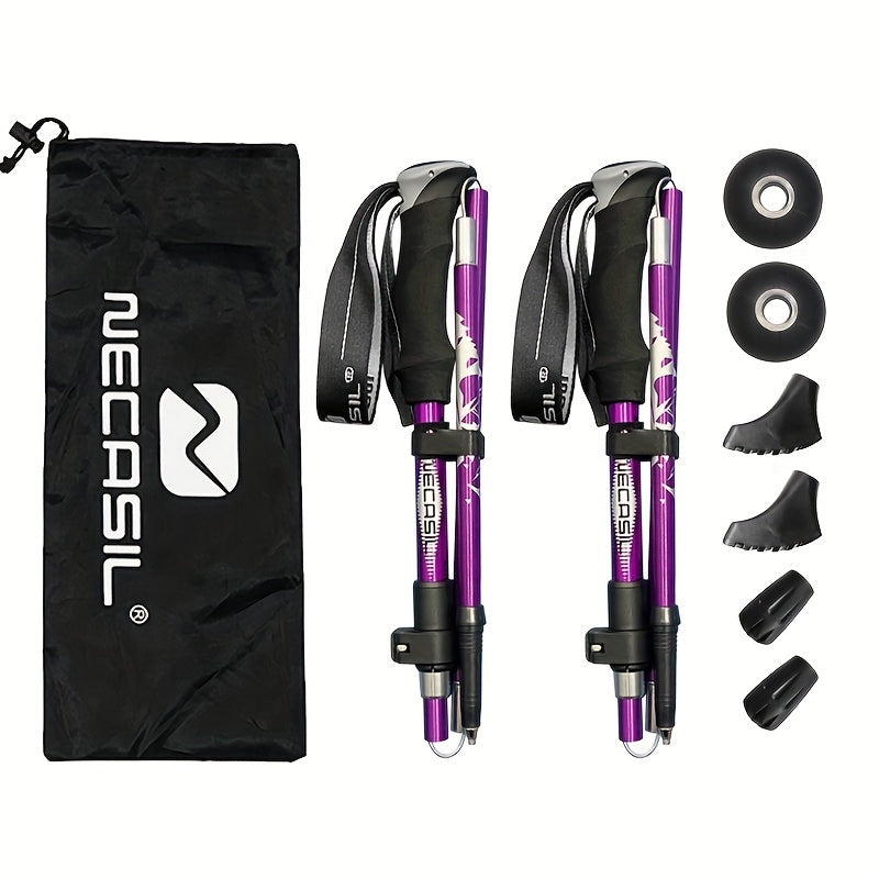 Lightweight Folding Trekking Cane for Hiking and Walking