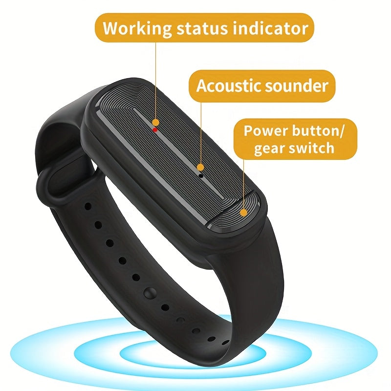 Ultrasonic Mosquito Repellent Band for Outdoor Protection