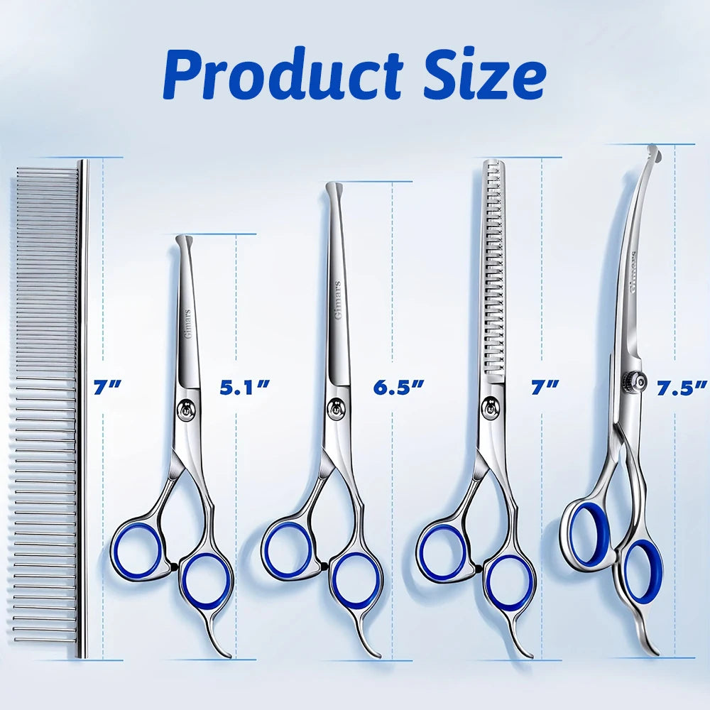 Hign-concerned Professional Pet Hair Shears Stainless Steel