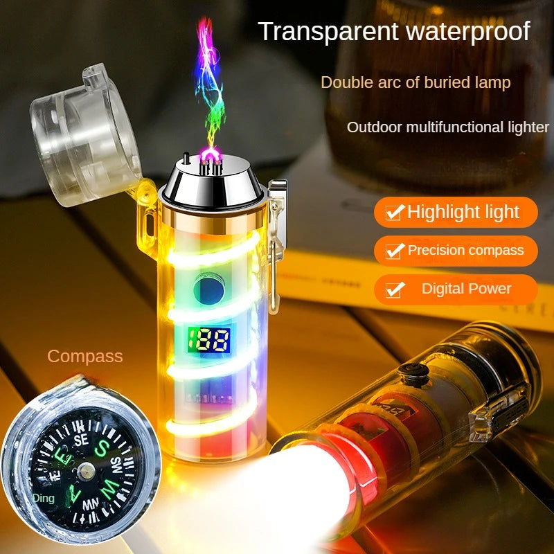 Hign Concerned Double Arc Lighter Ambient Light Compass