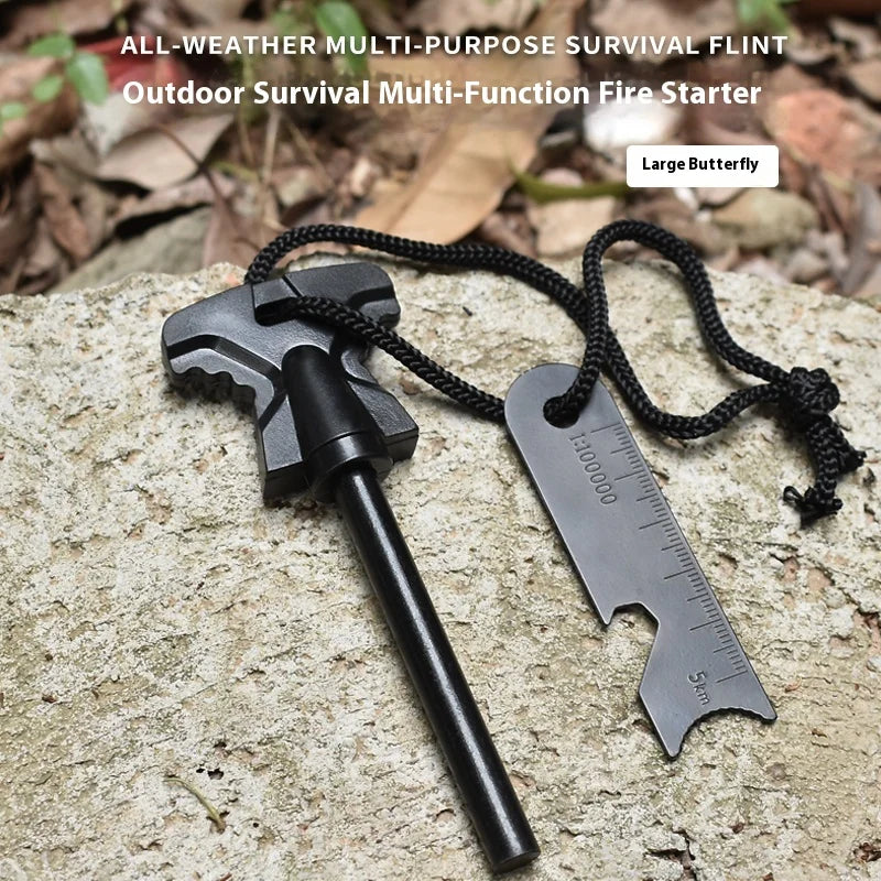 Choice Outdoor Magnesium Fire Starter Rod With Bottle Opener