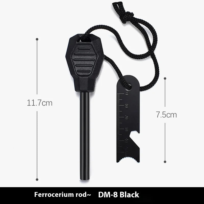Choice Outdoor Magnesium Fire Starter Rod With Bottle Opener