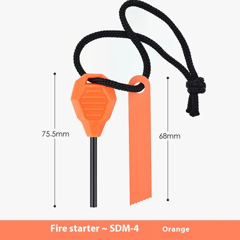 Choice Outdoor Magnesium Fire Starter Rod With Bottle Opener