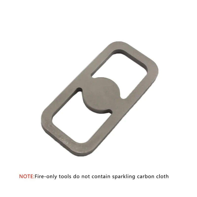 Nohign High Carbon Steel Flint Starter Kit Outdoor Fire