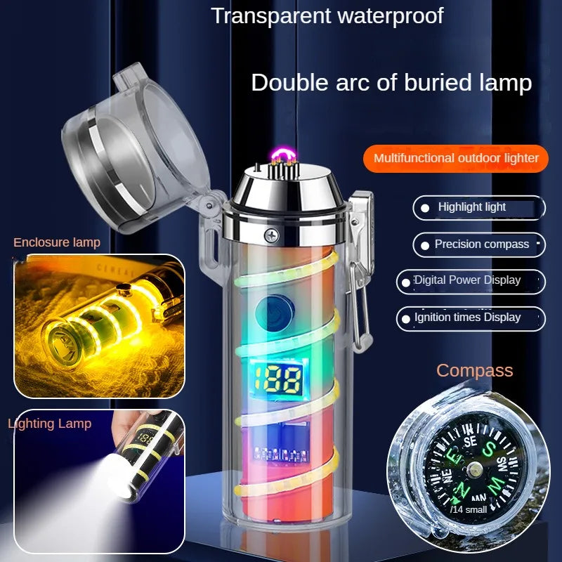 Hign Concerned Double Arc Lighter Ambient Light Compass