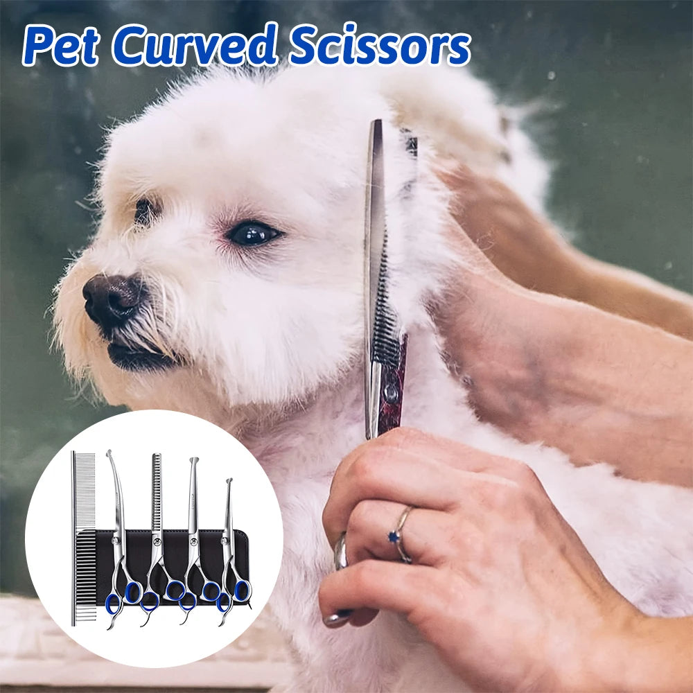 Hign-concerned Professional Pet Hair Shears Stainless Steel