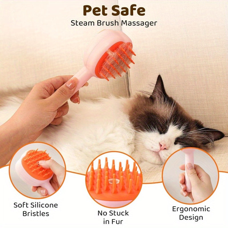 Six in One Pet Grooming Brush Deshedding and Detangling