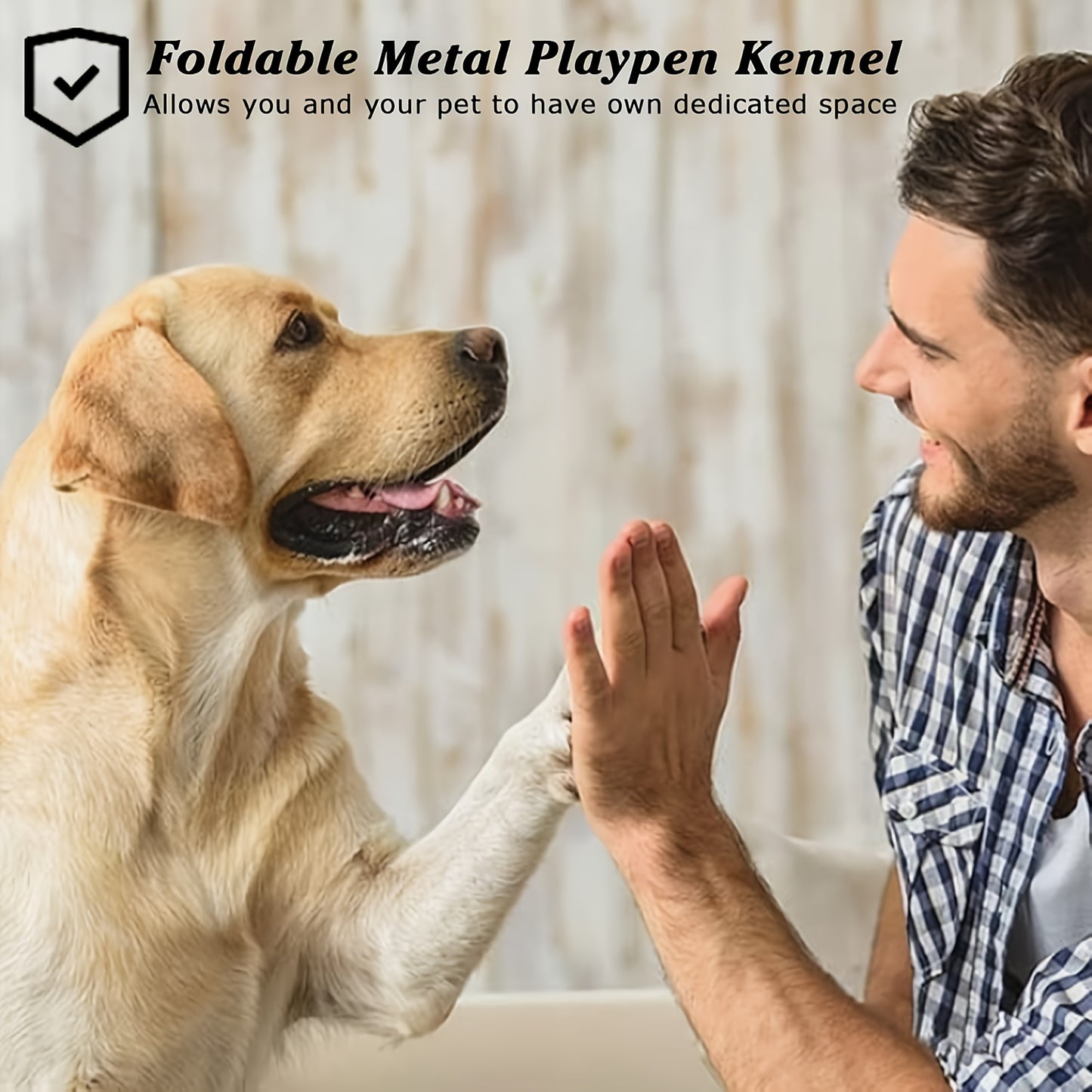 Portable Dog Fence for Indoor and Outdoor Pet Safety