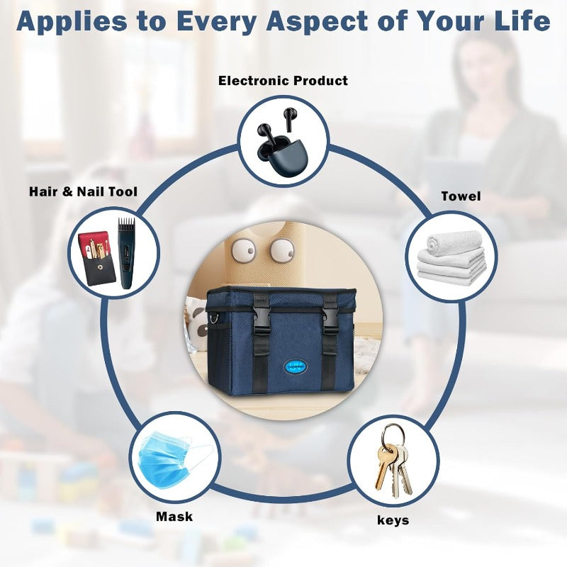 Portable UVC Sanitizer Box With Timer And USB Power