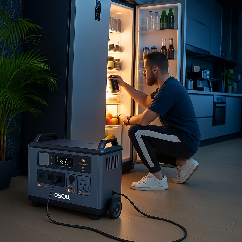OSCAL PowerMax 6000 Portable Power Station LiFePO4