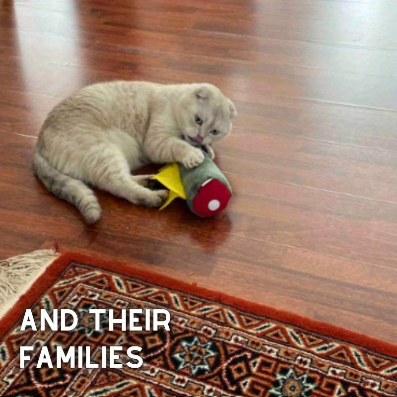 Cat Toy Dino Matatabi Silvervine Kicker For Stress Relief