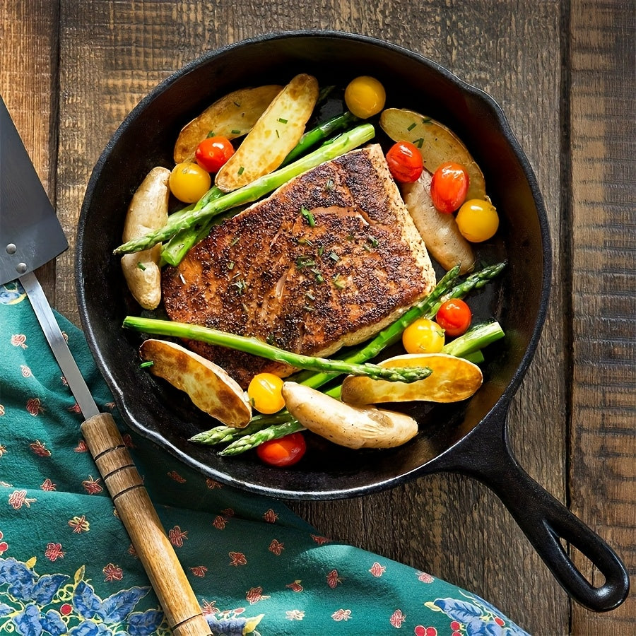 Three Piece Cast Iron Frying Pan Set For Professional Chefs