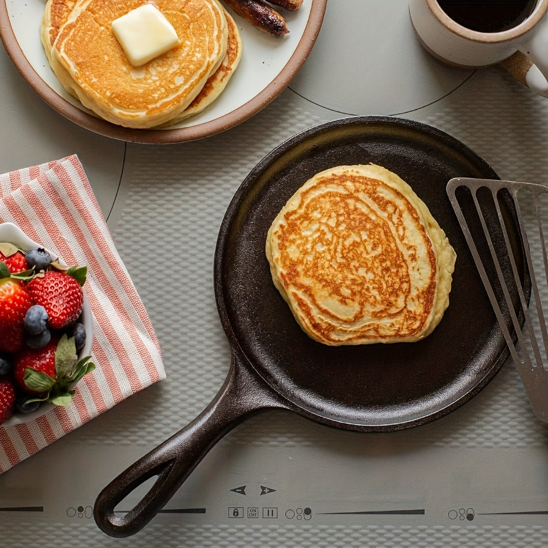 Cast Iron Skillets Set with Dutch Oven and Griddles Cookware