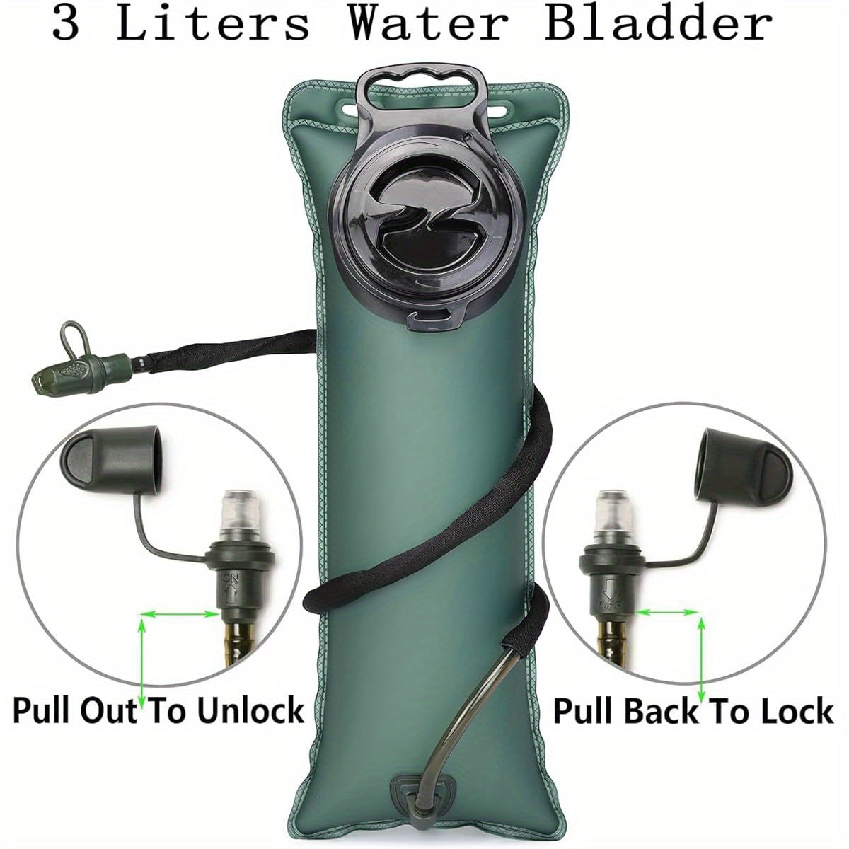 Tactical Hydration Backpack for Hiking Biking and Running