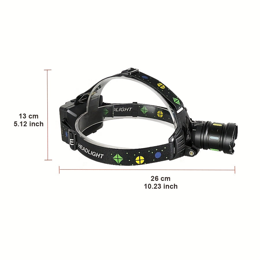 Paweinuo Rechargeable Headlamp for Outdoor Work and More