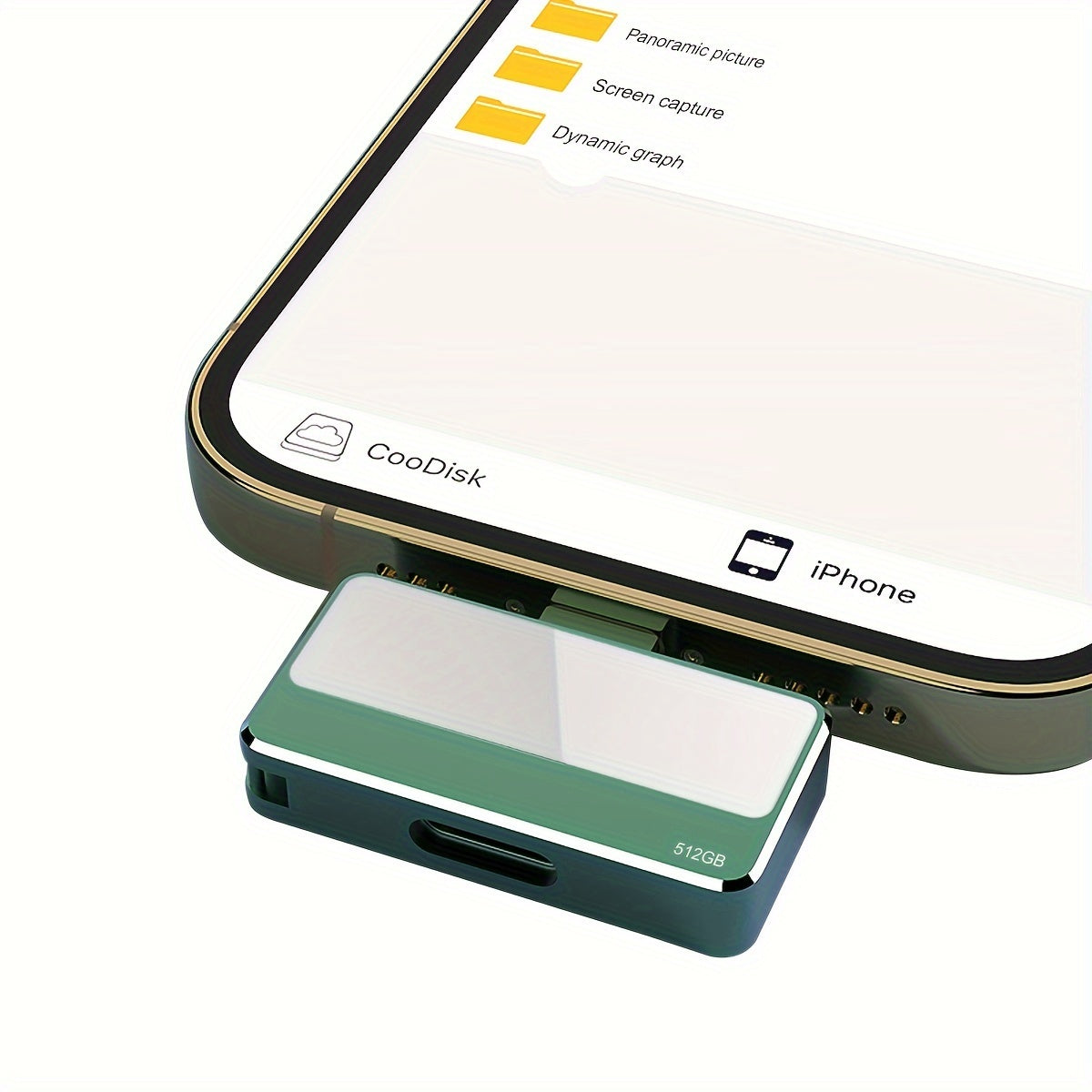 512GB Flash Drive for iPhone and Android Devices