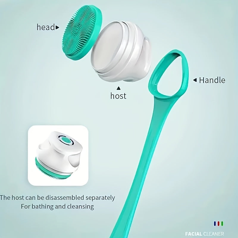 6 In 1 Rechargeable Electric Shower Brush Set For Cleansing