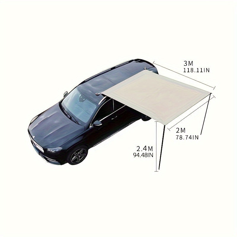Car Canopy Camping Freestanding Roof Tent For SUV And Truck