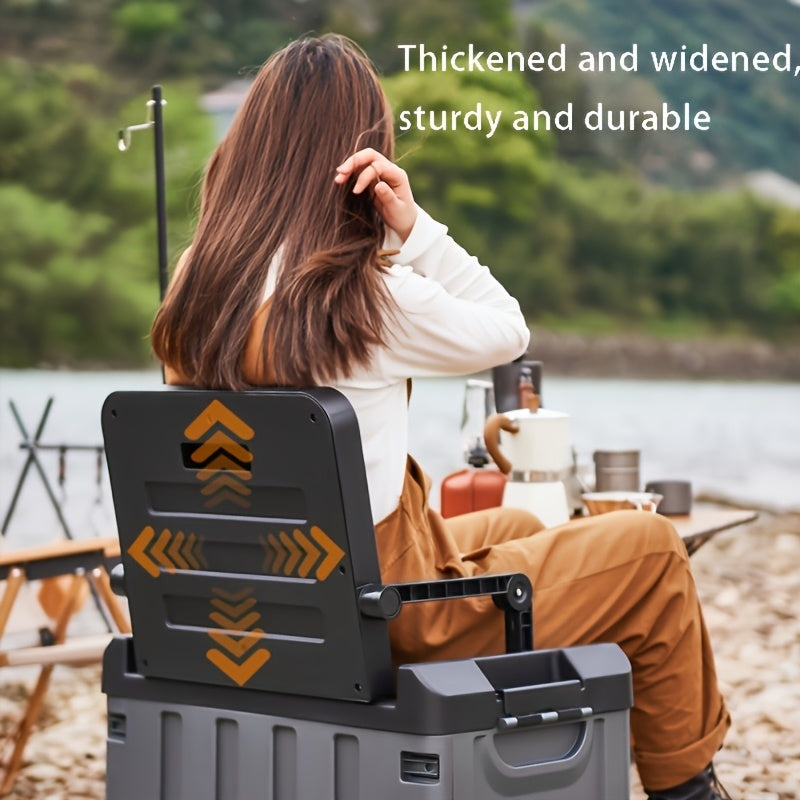 Foldable Car Storage Box Capacity Organizer For Travel