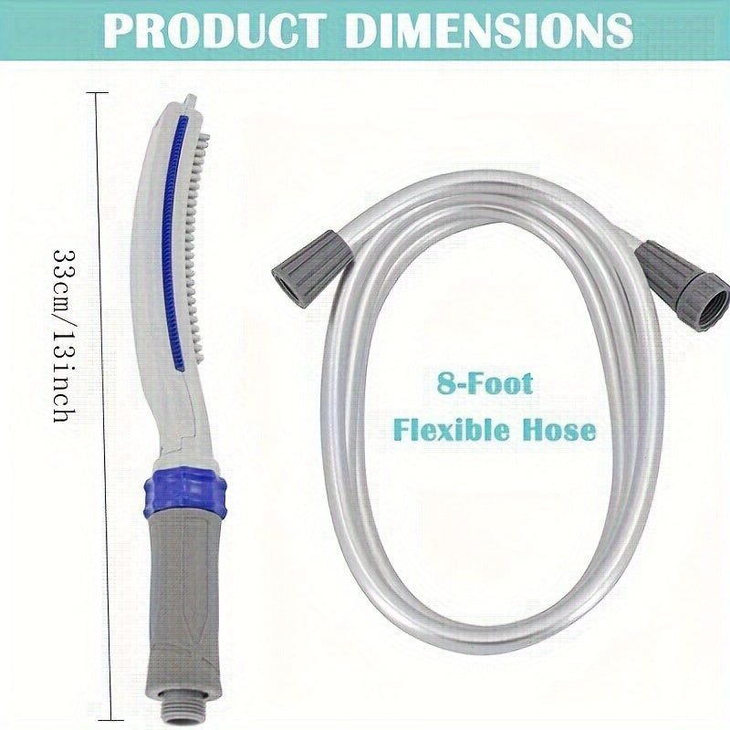 Adjustable Dog Bath Sprayer With 2.5m Hose For Grooming