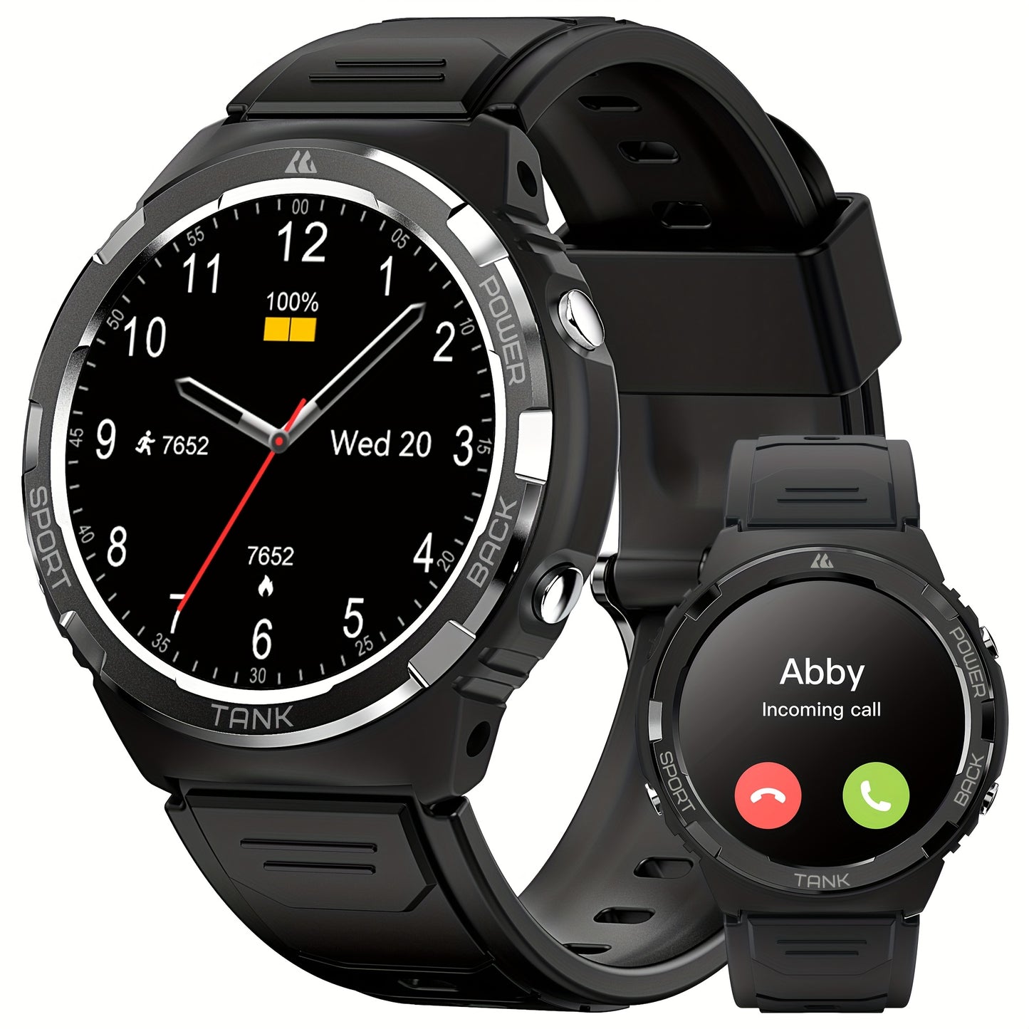 KOSPET Tank S1 Smart Watch for Men and Women with AMOLED Display
