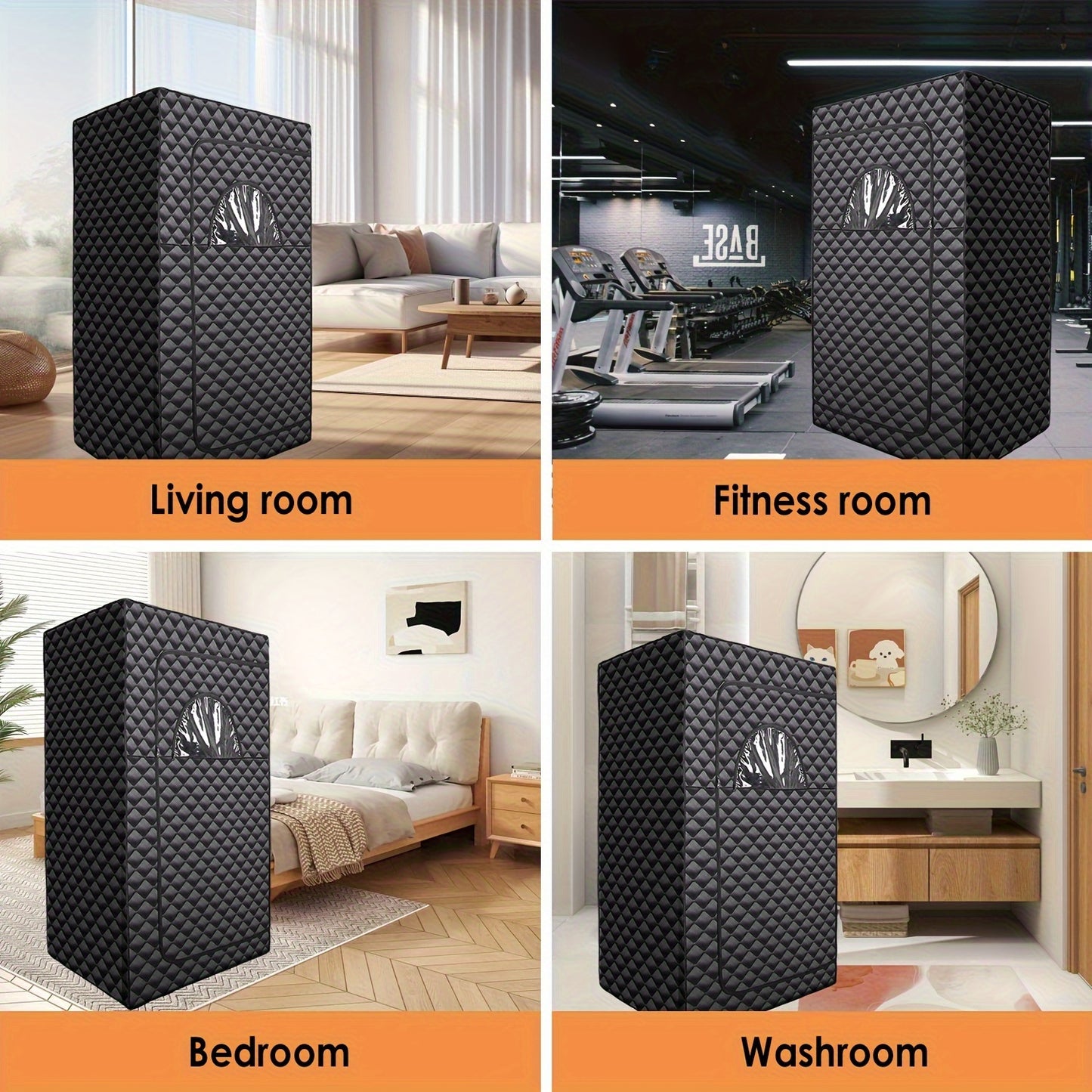 Portable Steam Sauna Box for Home Wellness and Relaxation