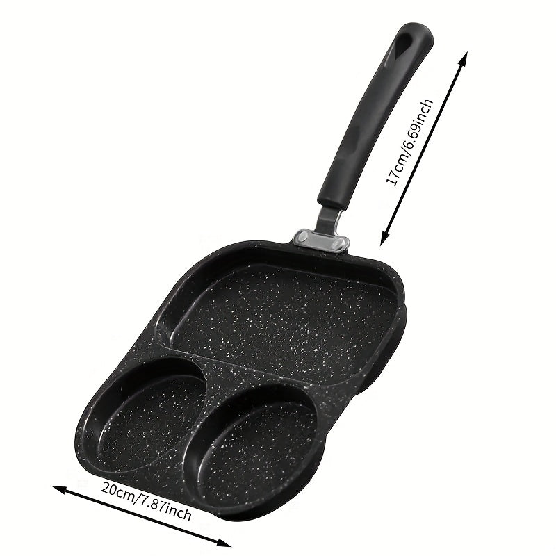 Nonstick Cast Iron Breakfast Pan For Eggs And Steak