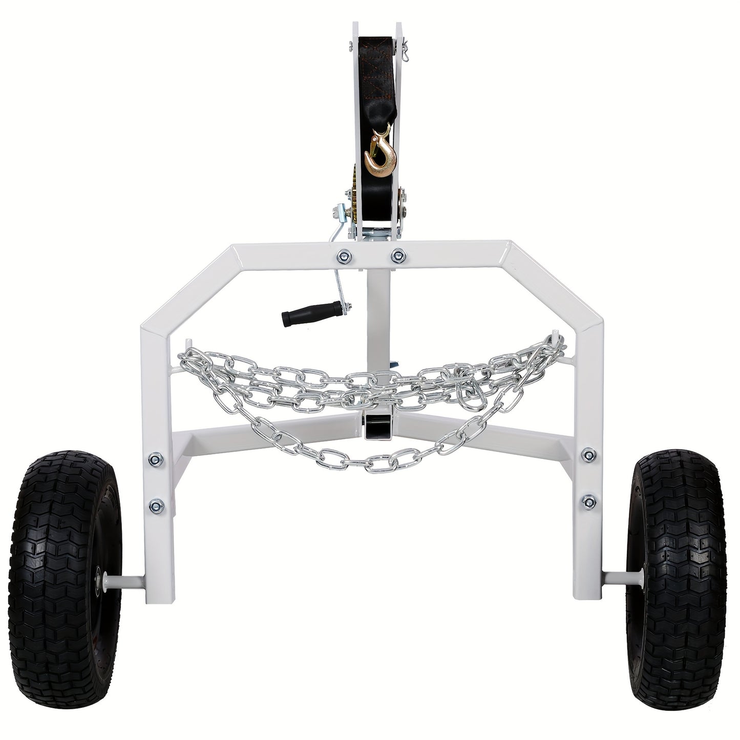 ATV Log Sliding Arch with Manual Winch for Easy Handling