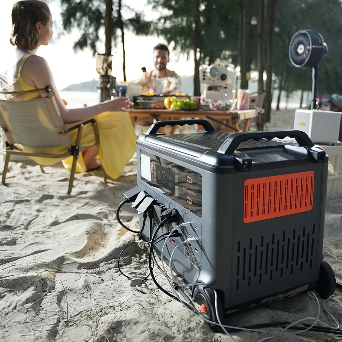 OSCAL PowerMax 6000 Portable Power Station LiFePO4