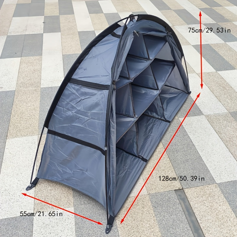 Foldable Multi-Purpose Storage Tent for Home and Camping
