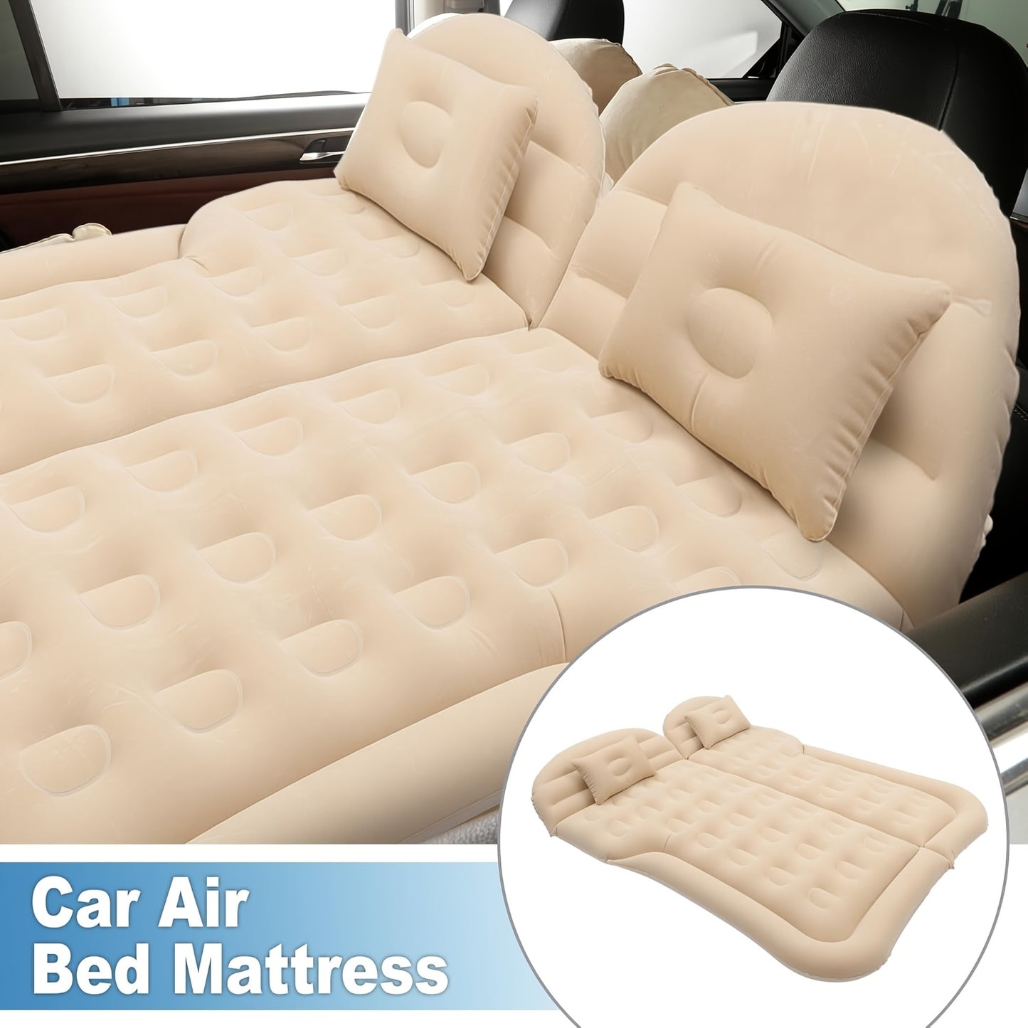 Upgraded SUV Air Mattress for Outdoor Camping Adventures
