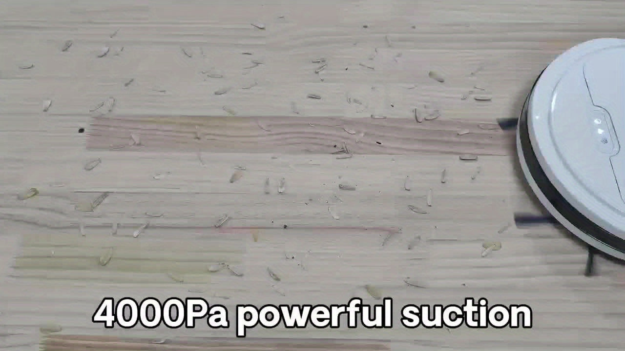 Robotic Vacuum With Mop Combo 5000Pa Suction Smart App