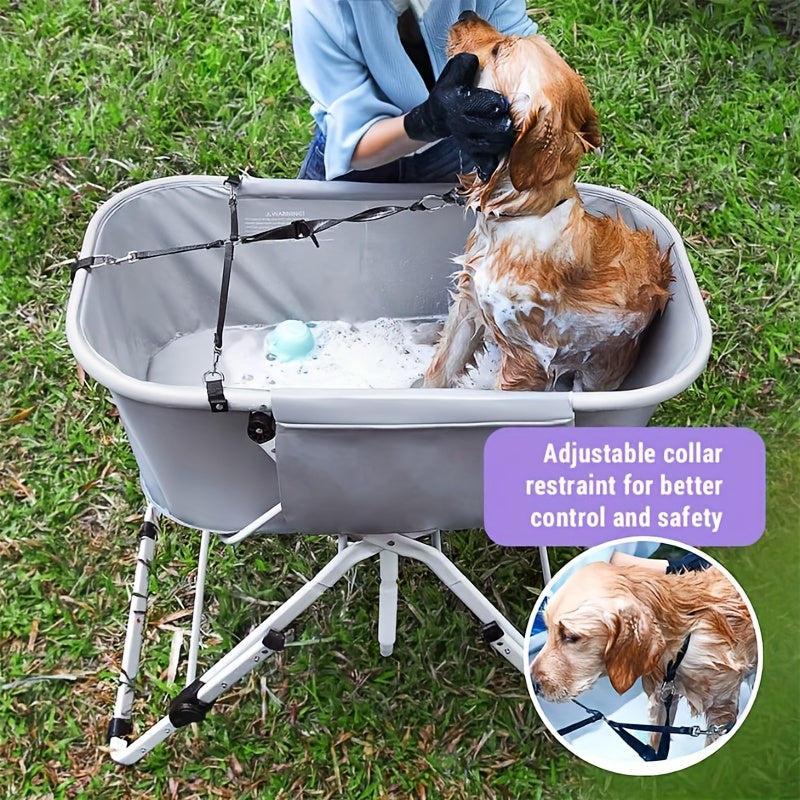 Portable Dog Bathtub For Easy Indoor And Outdoor Grooming