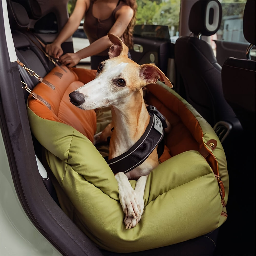 Luxury Car Seat Dog Bed Nylon Non Slip Carrier Dogs