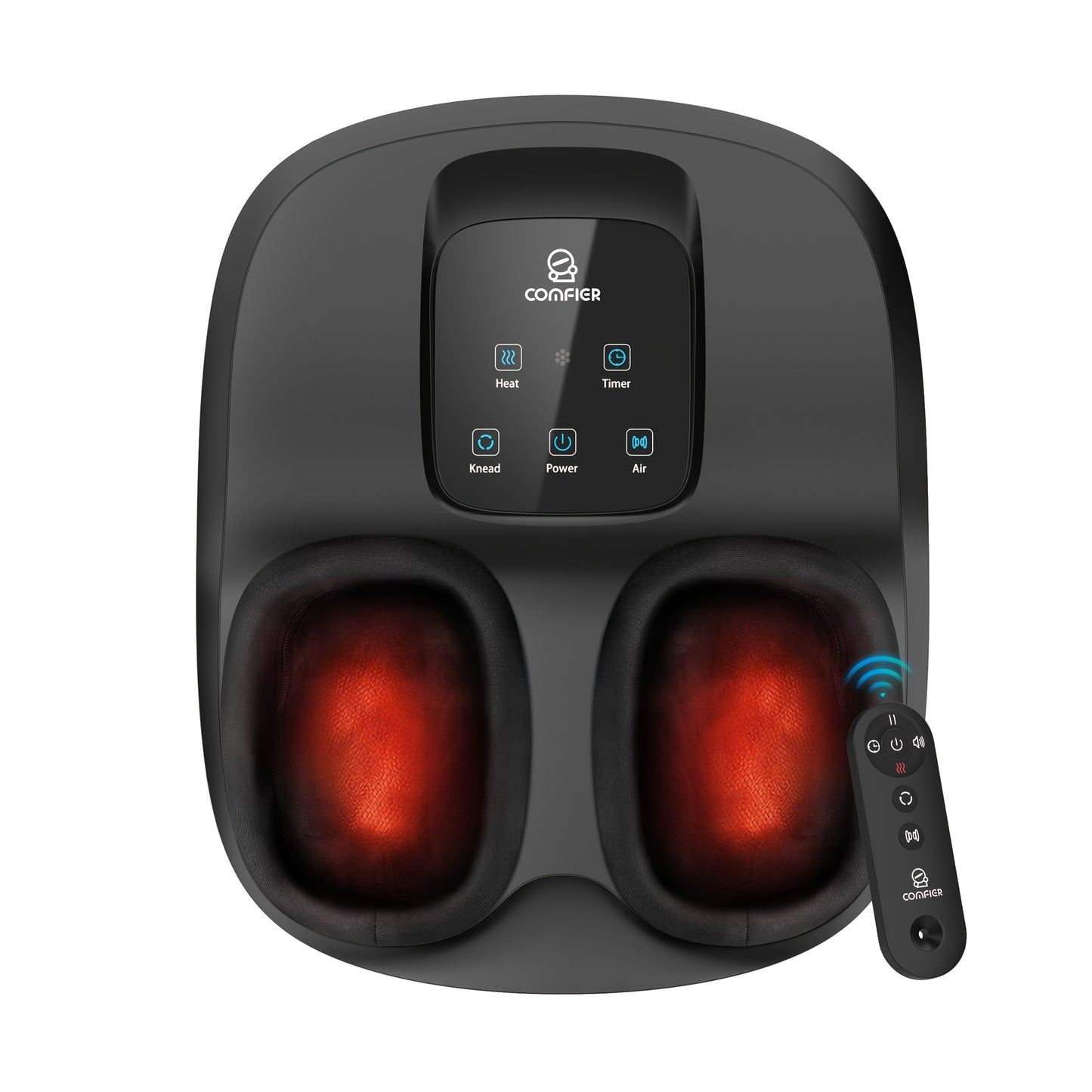 Comfier Shiatsu Foot Massager With Heat and Compression Relief