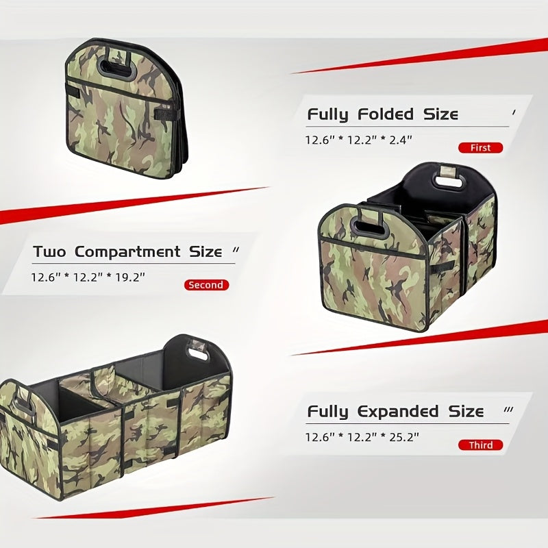 Durable Trunk Organizer Large Capacity Insulated Cooler Bag