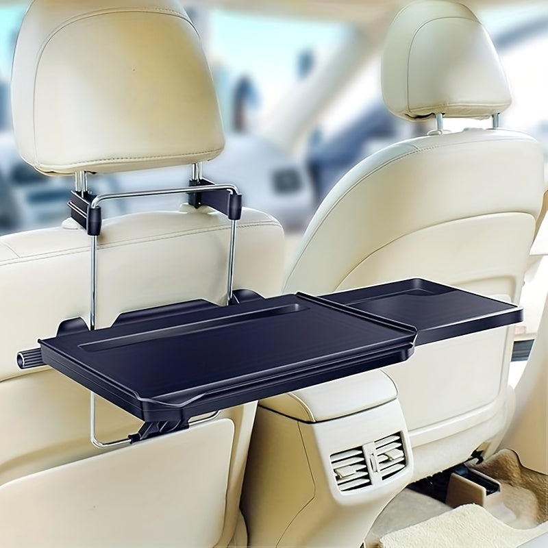 2-in-1 Car Steering Wheel And Backseat Tray For Convenience