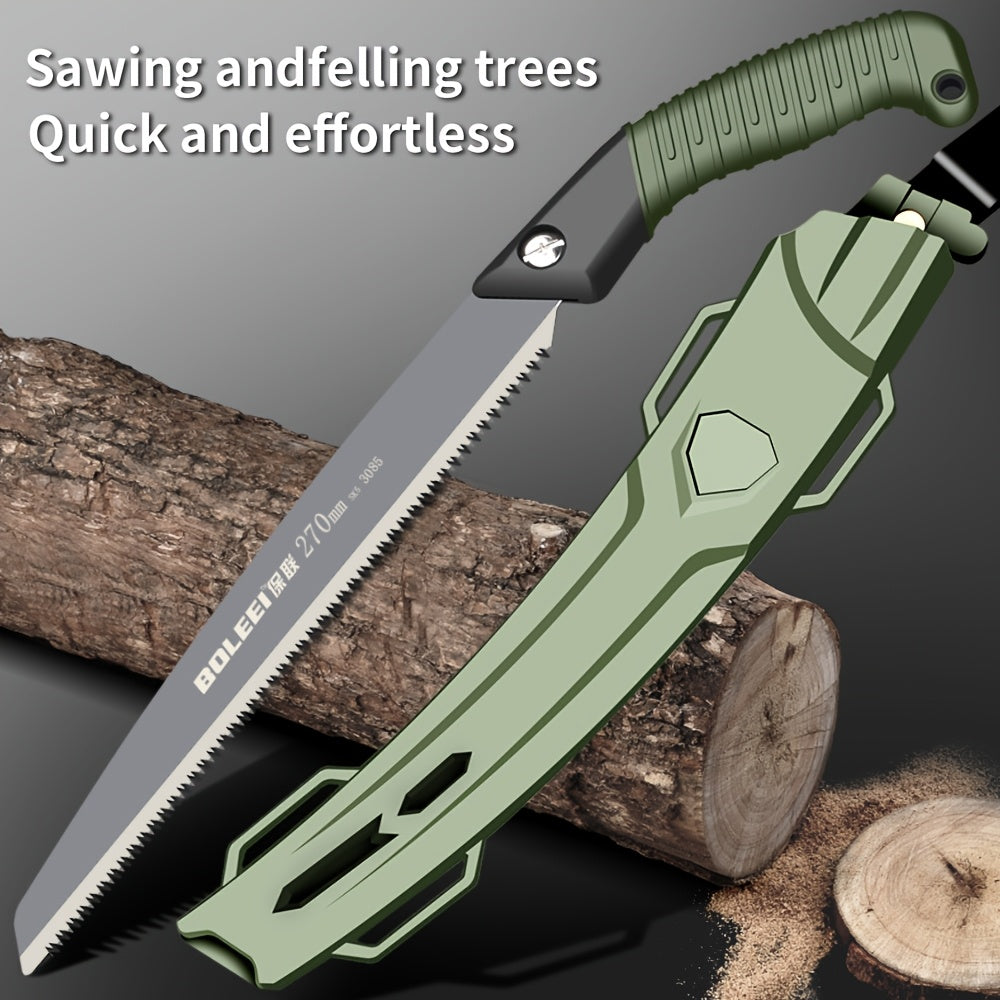 BaoLian SK5 Alloy Steel Hand Saw With Protective Sleeve