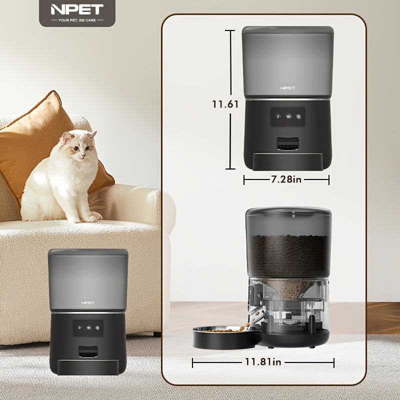 Automatic Pet Feeder With App Control For Healthy Portions