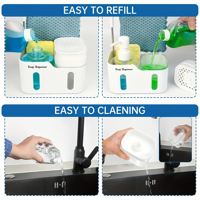 Kitchen One Press Cleaning Agent Dispenser For Dishwashing