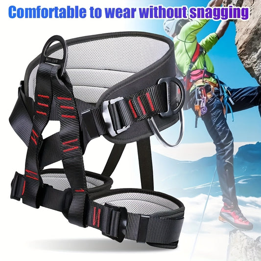 Professional Half Body Safety Climbing Belt for Outdoor Adventures