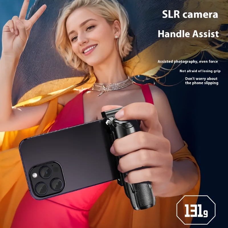 Extendable Selfie Stick With Wireless Remote Quadpod Tripod