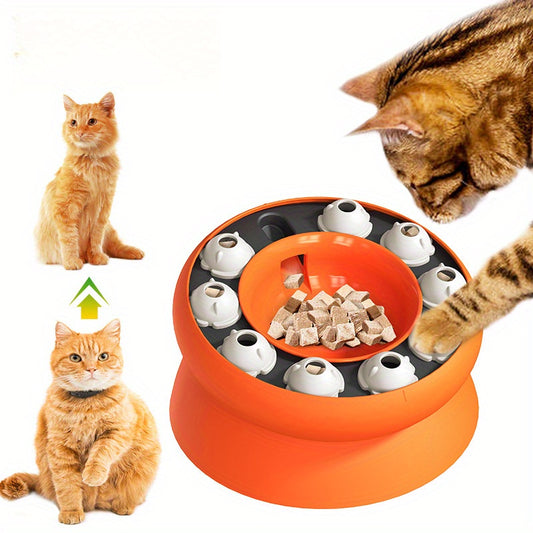 Cat Self Entertainment Slow Feeder Puzzle Feeder Pet Bowl