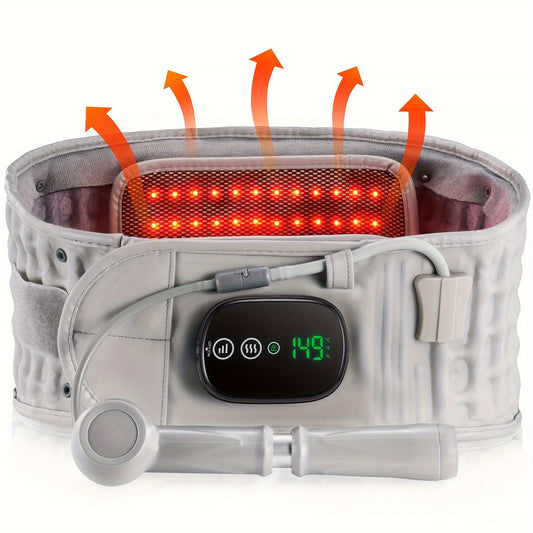 Cordless Portable Inflatable Waist Belt 5000mAh Battery And Back Massage